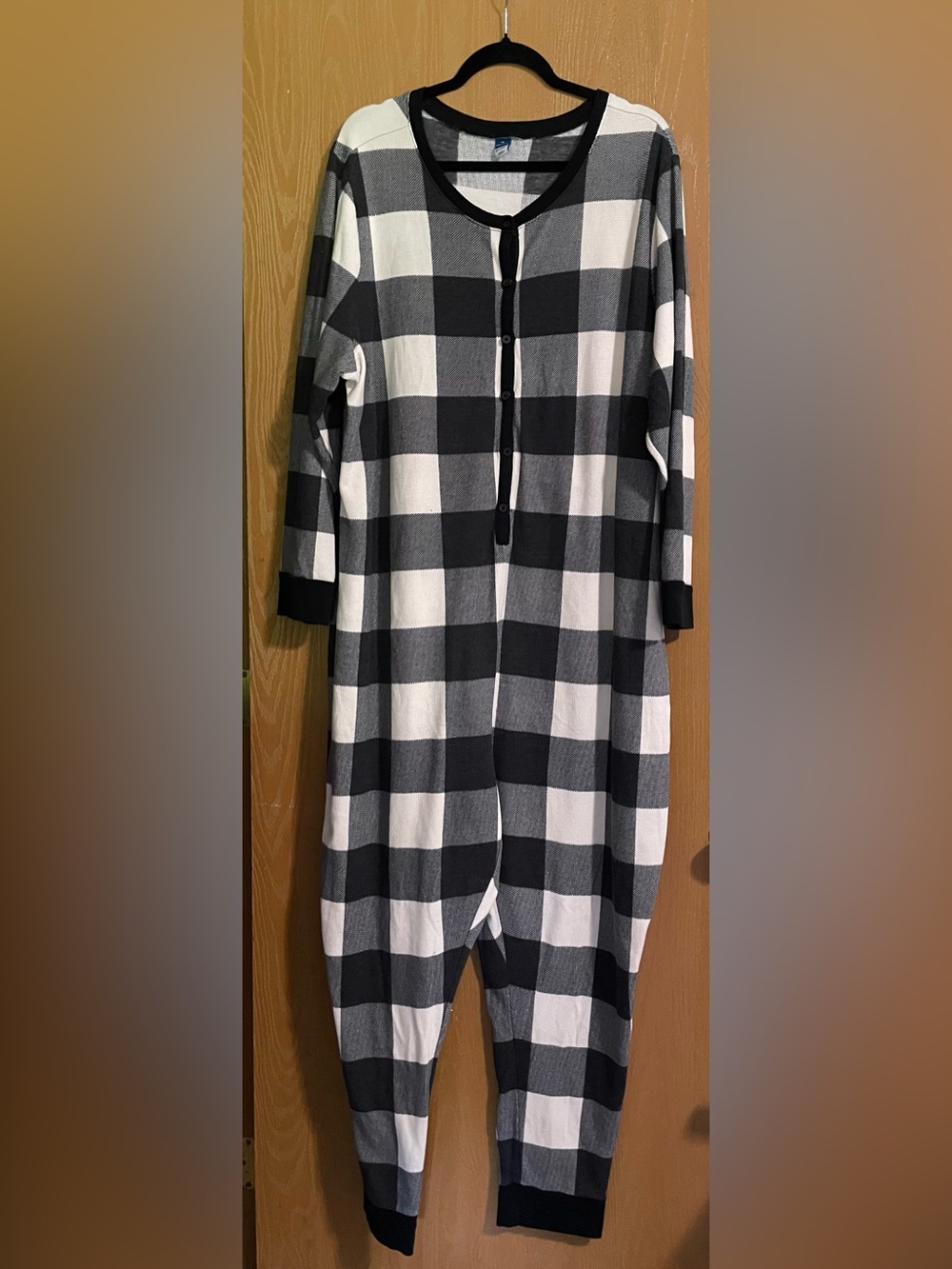 Black & White One Piece Pajamas